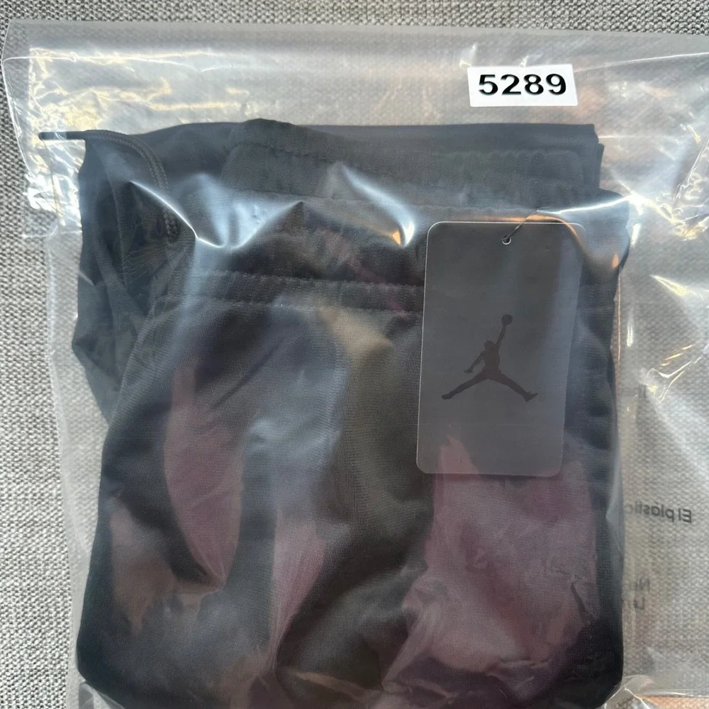 Jordan Jogger Pants Boys Large  Black Like New Nike Air Jumpman Graphic Track